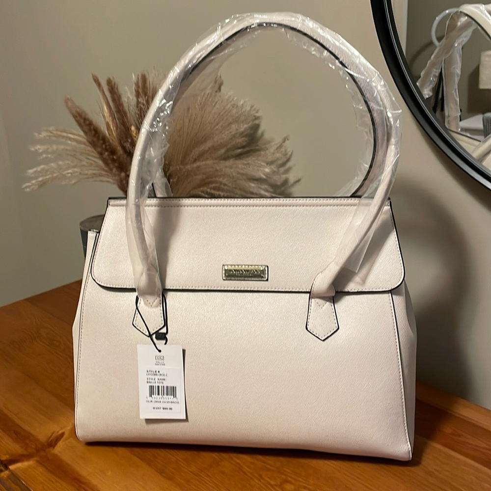 NWT London Fog Maille Tote Handbag